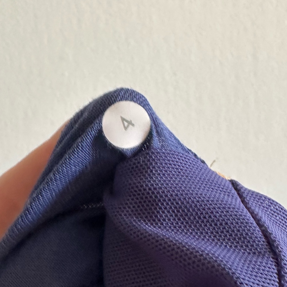 Lululemon Athletica Blue Purple Run for Your Life Shelf Bra Athletic Tank Size 4 - Picture 8 of 8
